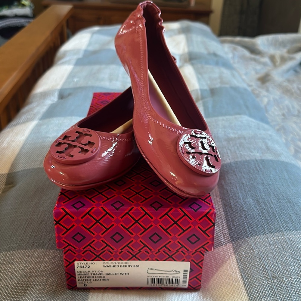 Tory Burch Minnie Travel Ballet Flat